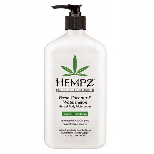 Kūno kremas Hempz Fresh Coconut, 500 ml