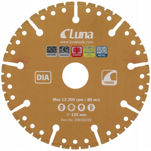 Δίσκος κοπής Prime Multi DIA Luna