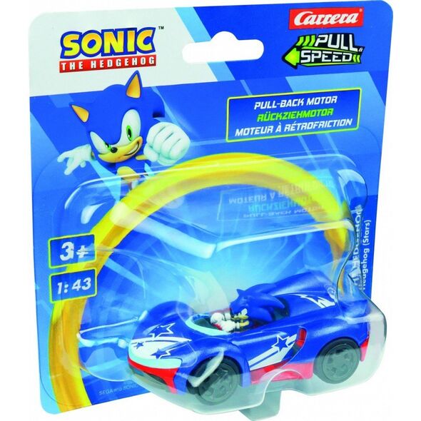Όχημα Pull & Speed (pull-back) Sonic - Team Sonic Racing Stars