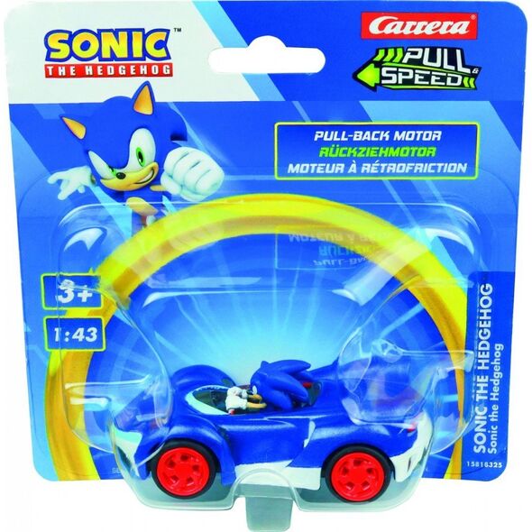 Όχημα Pull & Speed (pull-back) Sonic - Team Sonic Racing