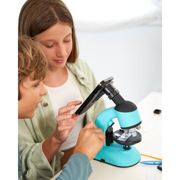 Οπτικός Μικροσκόπιο Για Παιδιά Vision Kids 360° 1400x + Αξεσουάρ Στήριγμα Για Τηλέφωνο / Vk00003