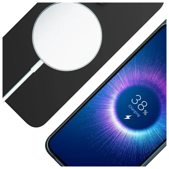 Etui 3MK Hardy MagSilicone do Apple iPhone 16 Pro grafitowy
