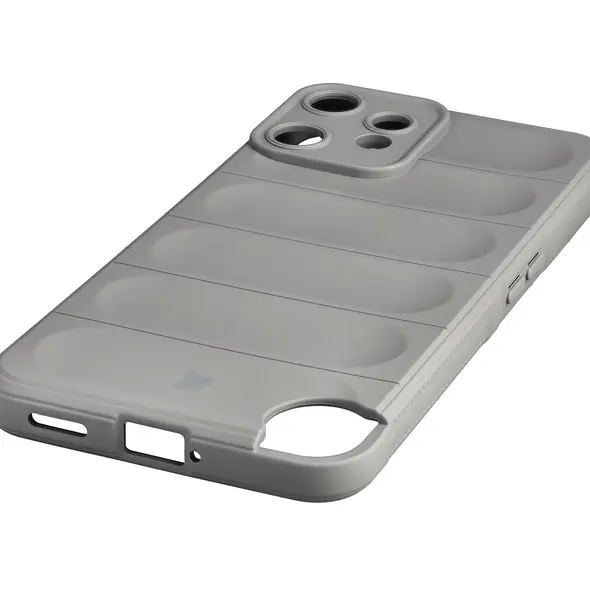 Pancerne etui Bizon Case Tur do Nothing CMF Phone 2 Pro jasnoszare