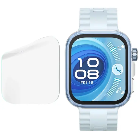 Folia hydrożelowa na ekran Bizon Glass Watch Hydrogel do Huawei Watch Fit 4 / 4 Pro [2 PACK]