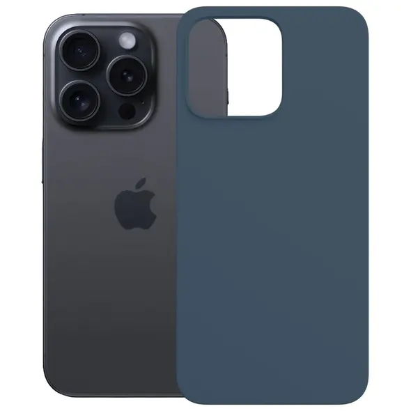 Etui 3MK Hardy MagSilicone do Apple iPhone 15 Pro niebieski