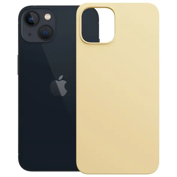 Etui 3MK Hardy MagSilicone do Apple iPhone 15 żółty