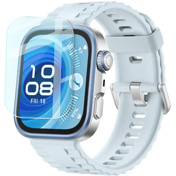 Szkło hartowane na ekran Bizon Glass Watch Clear do Huawei Watch Fit 4 Pro