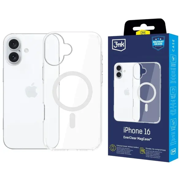 Etui 3MK EverClear MagCase do Apple iPhone 16