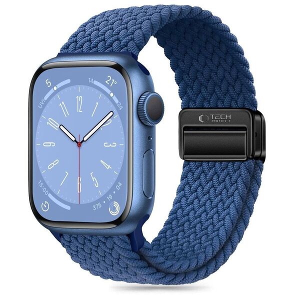 TECH-PROTECT NYLONMAG APPLE WATCH 6 / 7 / 8 / 9 / 10 / SE (40 / 41 / 42 MM) ΜΠΛΕ MONTEGO