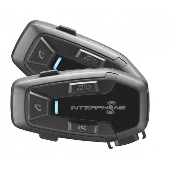 Ενδοεπικοινωνία μοτοσυκλέτας INTERPHONE U-COM 7R, σετ για 2 κράνη