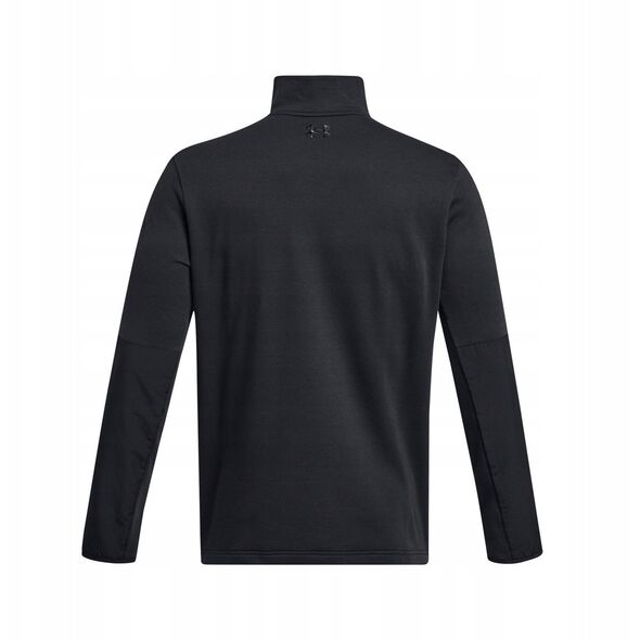 Φούτερ με φερμουάρ 1/2 Under Armour Tac Rival Job Fleece - μαύρο/μαύρο/μαύρο