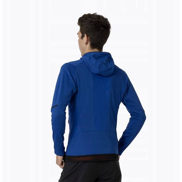 Ανδρική μπλούζα Salewa Pedroc PL Hooded Jacket - electric