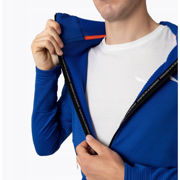 Ανδρική μπλούζα Salewa Pedroc PL Hooded Jacket - electric