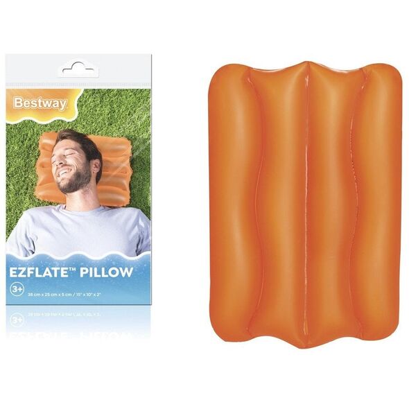 Φουσκωτό Μαξιλάρι 38 x 25 cm Πορτοκαλί Bestway 52127
