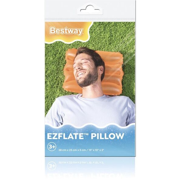 Φουσκωτό Μαξιλάρι 38 x 25 cm Πορτοκαλί Bestway 52127