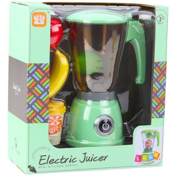 Blender Elektryczny Dla Dzieci Owoce Kubek Światła Dźwięki Zielony