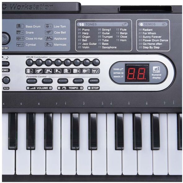 SUPRIMO 6119 KEYBOARD klawisze organy z mikrofonem