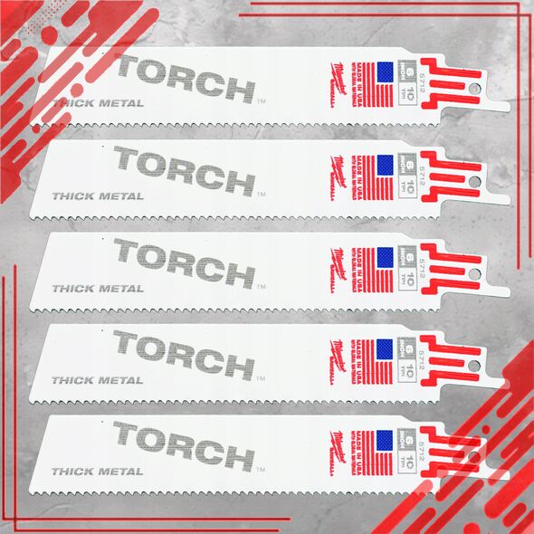 MILWAUKEE Πριονόλαμα TORCH BIMETAL 150mm/10T /5τμχ.