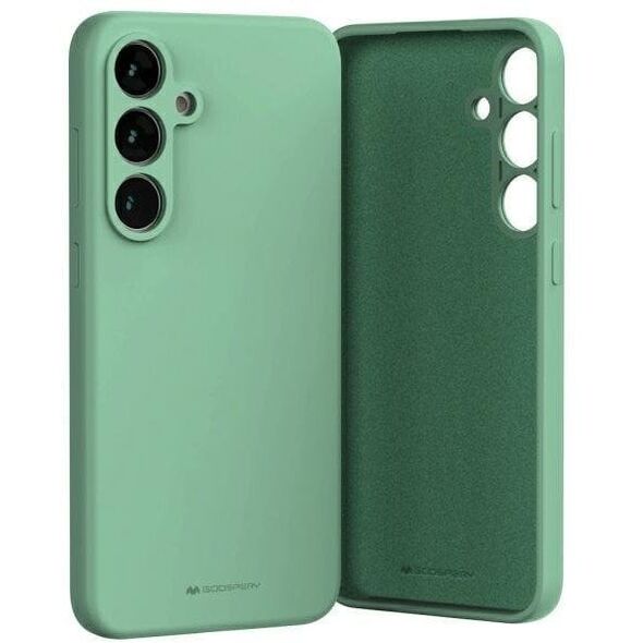 Θήκη Σιλικόνης Mercury Samsung S24 FE ΠΡΑΣΙΝΟ / ZIELONY