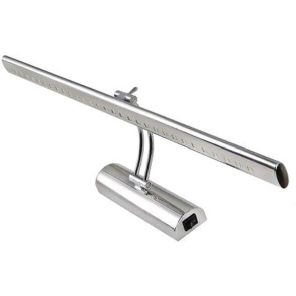 Φωτιστικό εικόνας LED HOROZ FLAMINGO, 6 W, 500 lm, 4200 K, IP20, χρώμιο, 50.5 cm