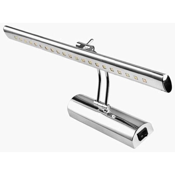 Φωτιστικό εικόνας LED HOROZ FLAMINGO, 4 W, 360 lm, 4200K, IP20, χρώμιο, 40.5 cm