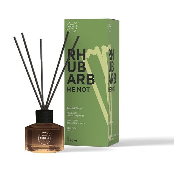 AROMA HOME_Μοντέρνα Φρούτα αρωματικά στικ Ραβέντι 50ml