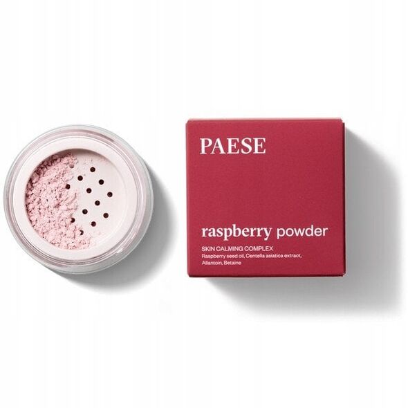 PAESE_Πούδρα Raspberry Powder Skin Calming Powder για το πρόσωπο 6g