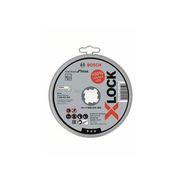 ΔΙΣΚΟΣ ΚΟΠΗΣ X-LOCK Standard Inox