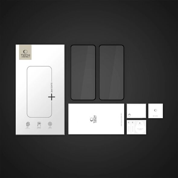TEMPERED GLASS TECH-PROTECT GLASS FIT+ 2-PACK MOTOROLA MOTO G56 5G BLACK