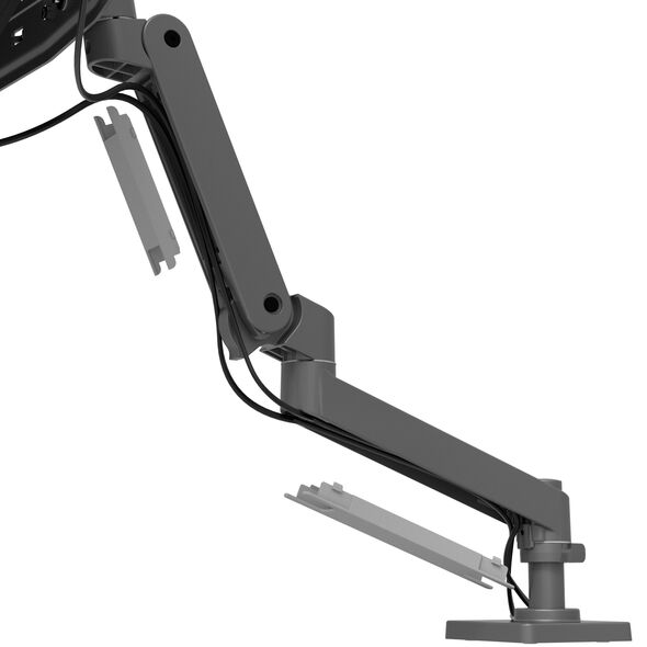 ERGOTRON LX PRO ΒΡΑΧΙΟΝΑΣ ΔΙΠΛΗΣ ΑΜΕΣΗΣ ΤΟΠΟΘΕΤΗΣΗΣ ΣΤΟ ΓΡΑΦΕΙΟ σκούρο γκρι