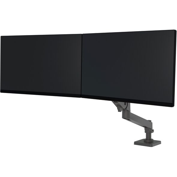 ERGOTRON LX PRO ΒΡΑΧΙΟΝΑΣ ΔΙΠΛΗΣ ΑΜΕΣΗΣ ΤΟΠΟΘΕΤΗΣΗΣ ΣΤΟ ΓΡΑΦΕΙΟ σκούρο γκρι