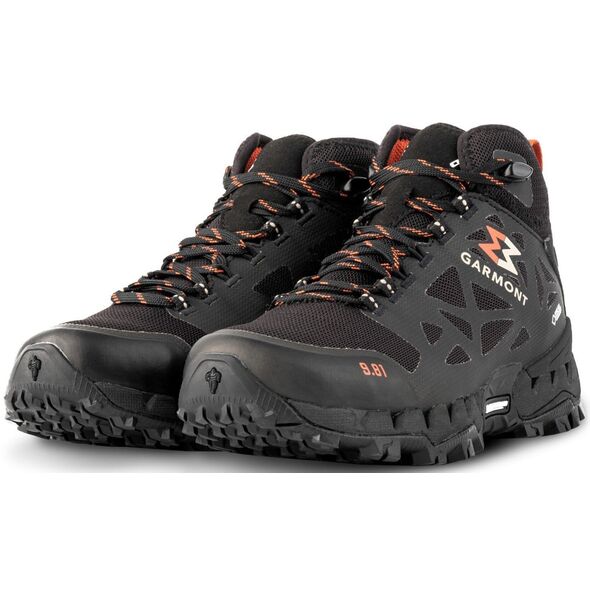 Γυναικεία παπούτσια πεζοπορίας Garmont 9.81 N Air G 2.0 Mid GTX - μαύρο/κόκκινο