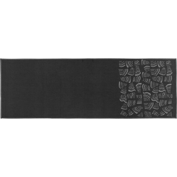 ΚΑΛΥΜΜΑ ΚΑΘΙΣΜΑΤΟΣ ΣΑΟΥΝΑΣ RENTO PINO ΜΑΥΡΟ 50X150CM