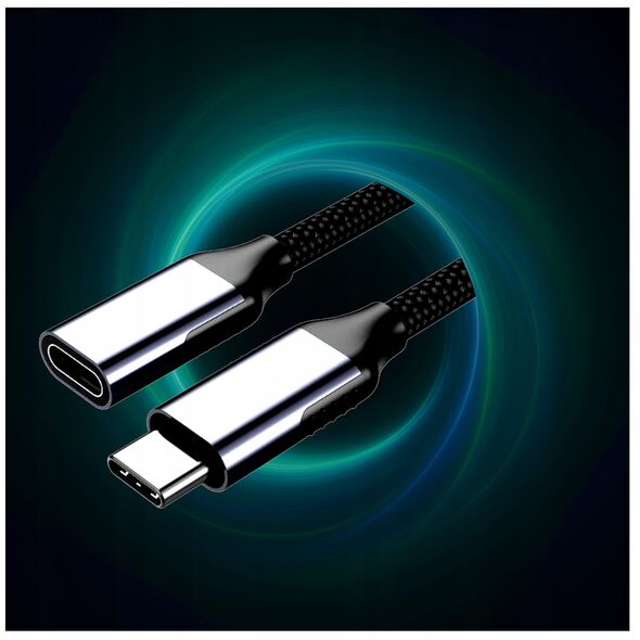 Καλώδιο USB C αρσενικό-θηλυκό σε USB-C 3.1 GEN2 φόρτιση 4K@60Hz | 2m