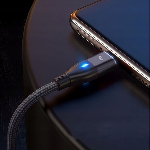 Μαγνητικό καλώδιο USB C USB-C Lightning micro-USB 3 σε 2 γρήγορη φόρτιση | 3m