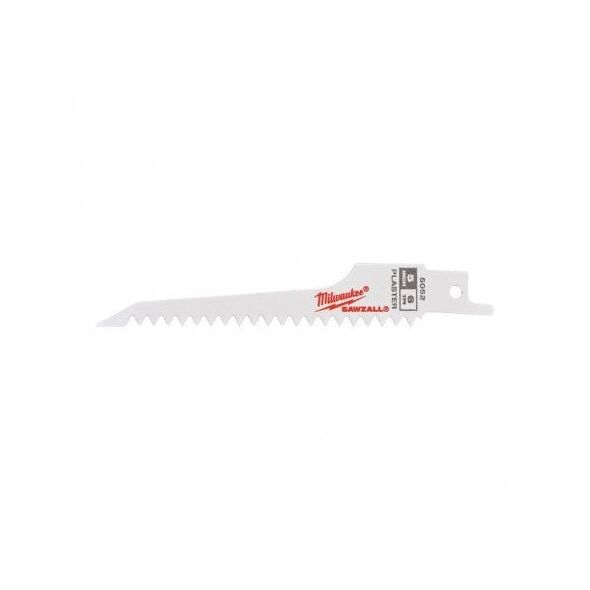 Πριονόλαμα MILWAUKEE για ξηρή τοιχοποιία 125mm /6T /5τμχ.