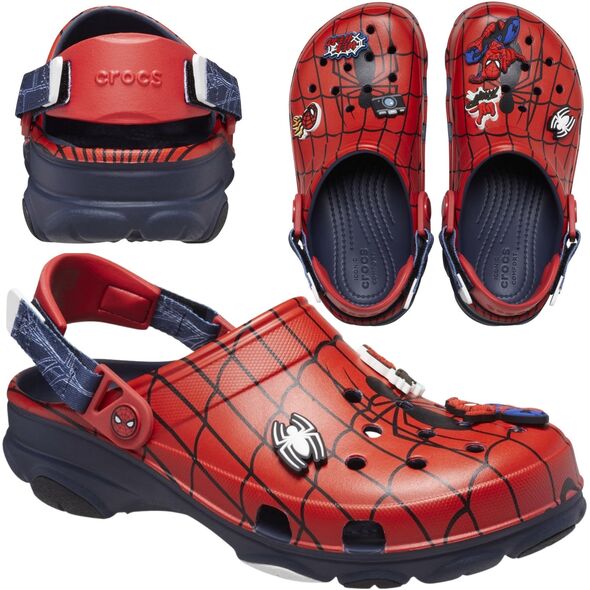 Crocs Team Spiderman All Terain Kids Clog 208786-410 Κόκκινο 34/35