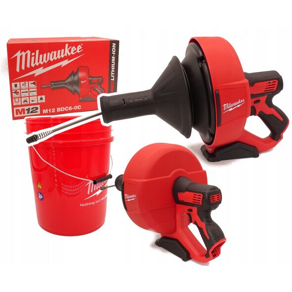 MILWAUKEE. M12BDC6-0 ΣΠΙΡΑΛ ΚΑΘΑΡΙΣΤΗΣ 6mm x 7.6m