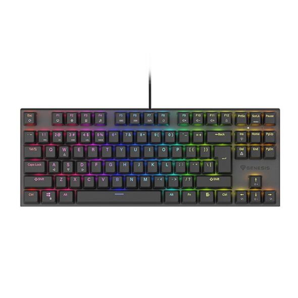 Genesis Gaming Keyboard Thor 303 Tkl Black US  Mechanical RGB, Brown Switch, Hot Swap (NKG-2175) (GNSNKG-2175) έως 12 άτοκες Δόσεις