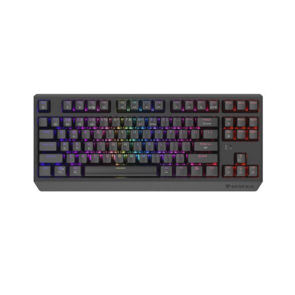 Genesis Gaming Keyboard Thor 230 Tkl Wireless US Black RGB Mechanical Outemu Panda (NKG-2107) (GNSNKG-2107) έως 12 άτοκες Δόσεις