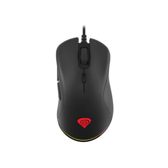 Genesis Gaming Mouse Krypton 200 Optical 6400DPI With Software Black Silent (NMG-1713) (GNSNMG-1713) έως 12 άτοκες Δόσεις