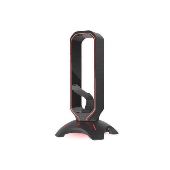 Genesis Gaming Holder Vanad 500 for Headset & Mouse. Usb Hub Backlight (NBU-1602) (GNSNBU-1602) έως 12 άτοκες Δόσεις