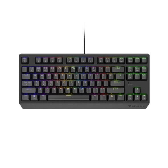 Genesis Gaming Keyboard Thor 230 Tkl US RGB Mechanical Outemu Brown Black Hot Swap (NKG-2079) (GNSNKG-2079) έως 12 άτοκες Δόσεις