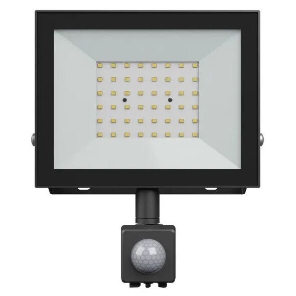 ΠΡΟΒΟΛΕΑΣ ΑΙΣΘΗΤΗΡΑΣ 50W 230V NW IP44 ΜΑΥΡΟ