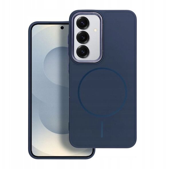 Θήκη FRAME MAG COVER συμβατή με MagSafe για SAMSUNG A55 μπλε