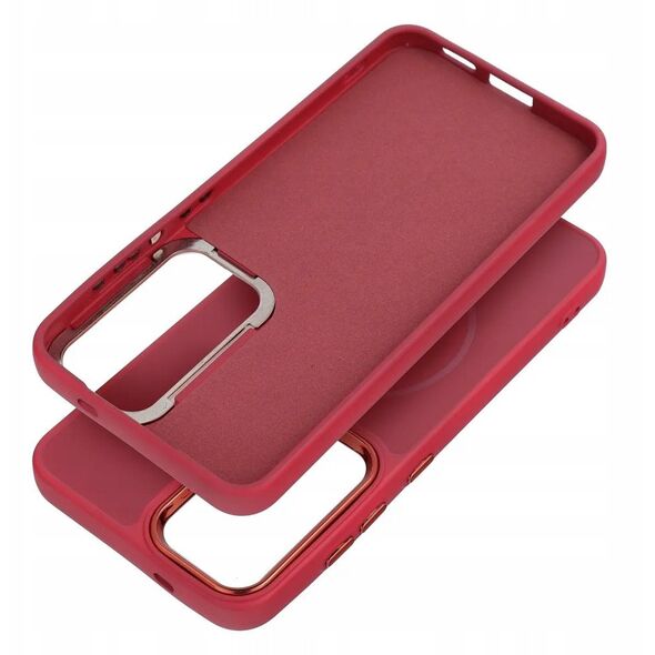 Θήκη FRAME MAG COVER συμβατή με MagSafe για SAMSUNG A55 ματζέντα