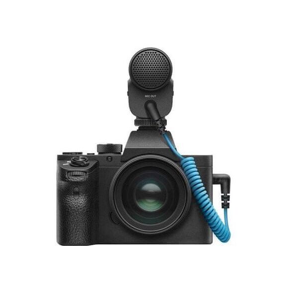 Sennheiser MKE 400 MOBILE KIT - Πυκνωτικό μικρόφωνο, υπερκαρδιοειδές, εξοπλισμένο με φίλτρο χαμηλής διέλευσης με τρίποδο Manfrotto