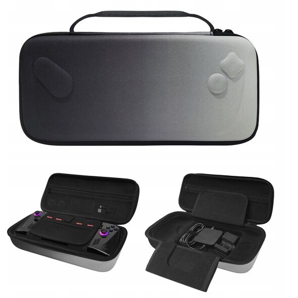 Futerał Etui Walizka Pokrowiec Case Osłona Torba do Konsoli ASUS ROG Ally X / JYS-RAX011 B&W