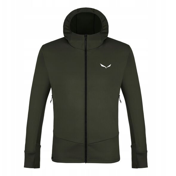 Φούτερ puez pl hd-dark olive-52 (xl) SALEWA