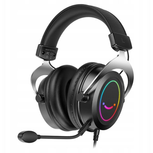 Ακουστικά στούντιο πάνω από το αυτί Fifine H3 AmpliGame RGB με μικρόφωνο στούντιο